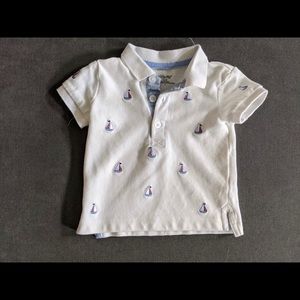 Boys Nautical Polo
